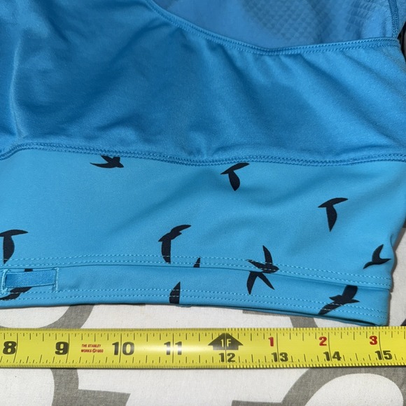 NWOT Oiselle 4" Roga Shorts - Size 6-Robin Blue - Running By and For Women - Picture 4 of 14